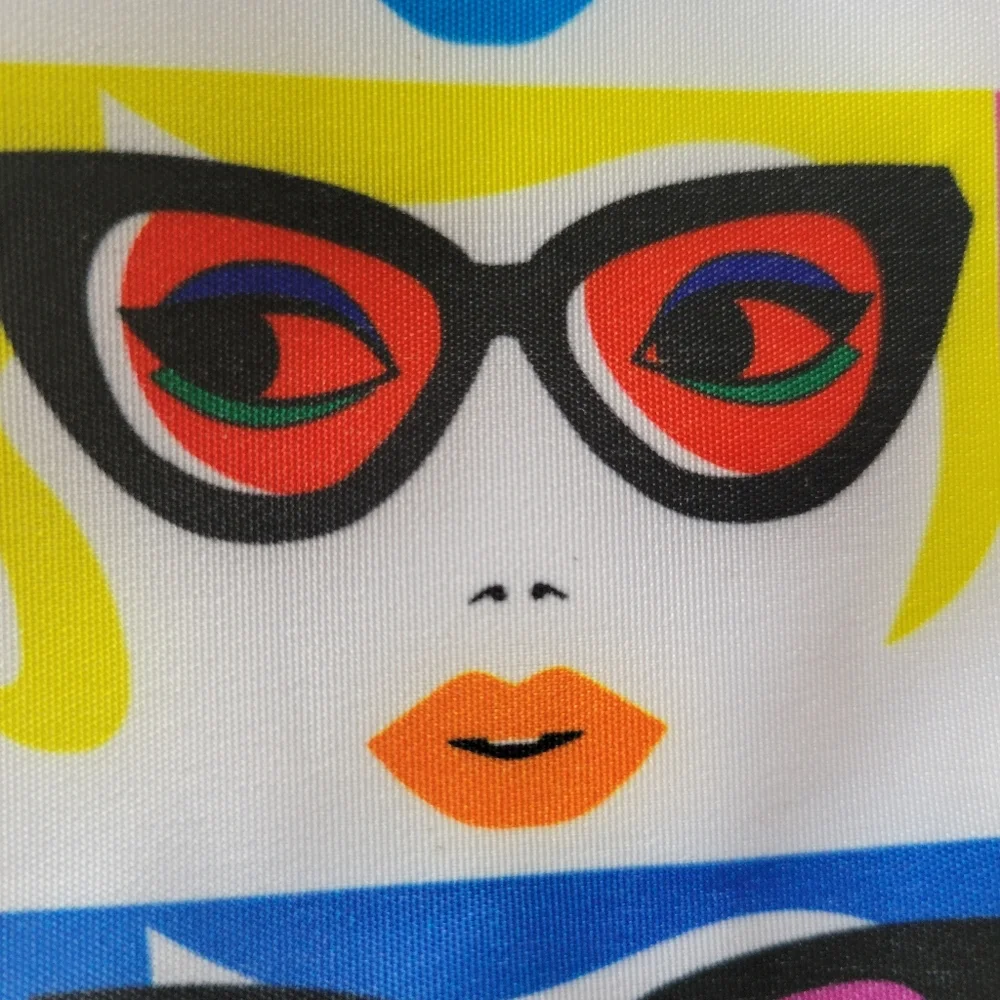 Colorful Ipsy Accessory Pouch ~ Mod Retro Look ~ VGUC ~ Cosmetics, Change Purse